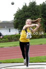 Shot putt, NECAA Open Meeting, Morpeth, Sunday, October 18th. David T. Hewitson/Sports for All Pics